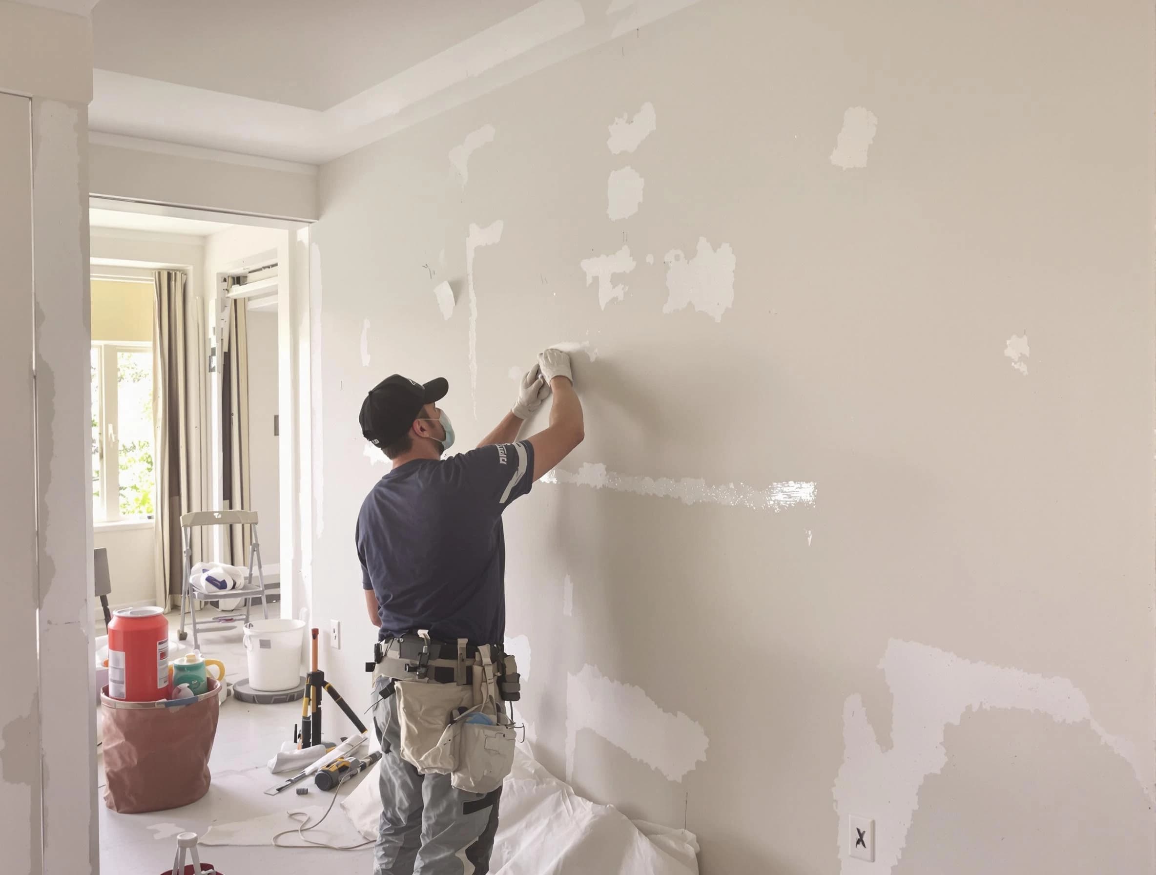 Taping and mudding service by Sun City House Painters in Sun City