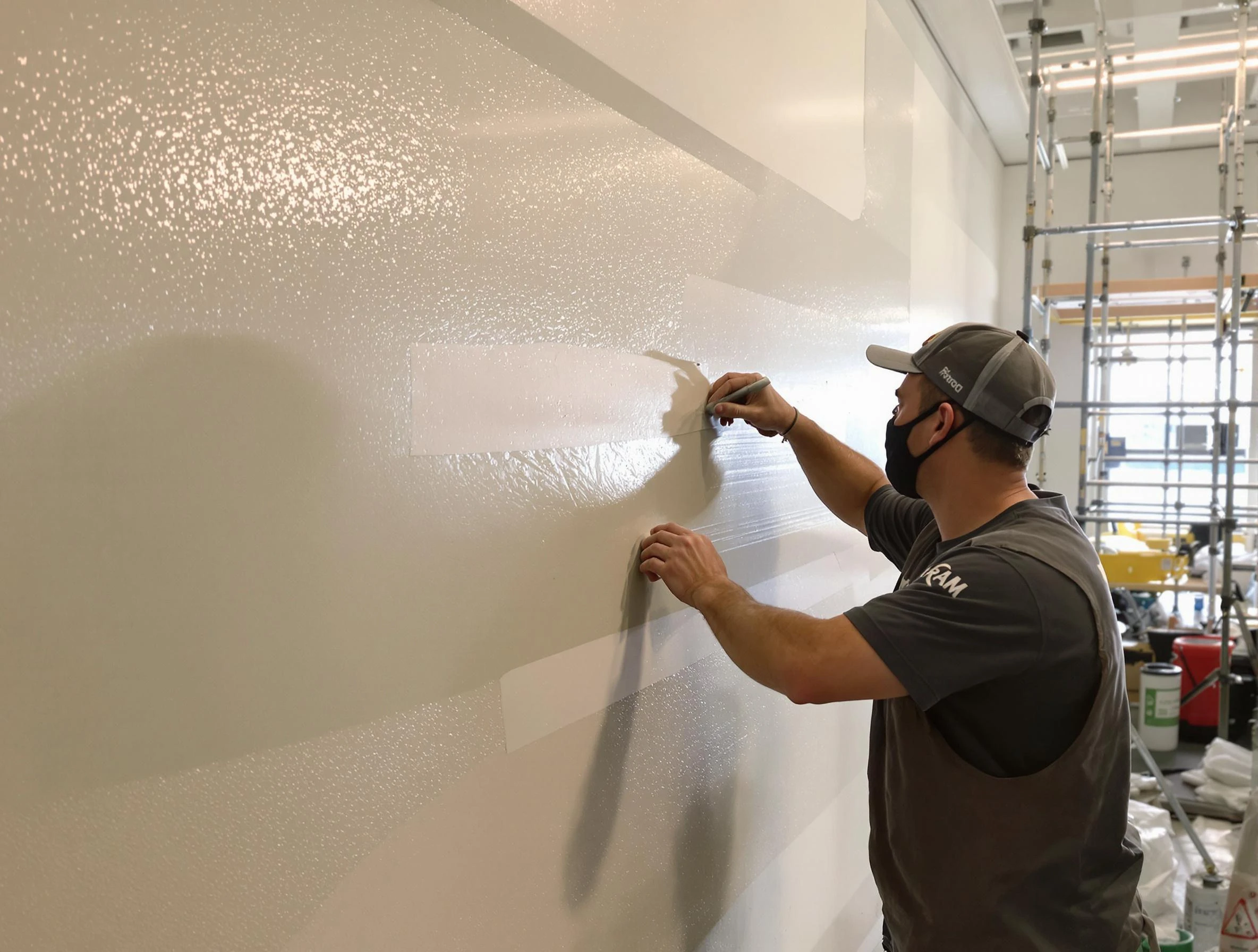 Tape and Mud in Sun City