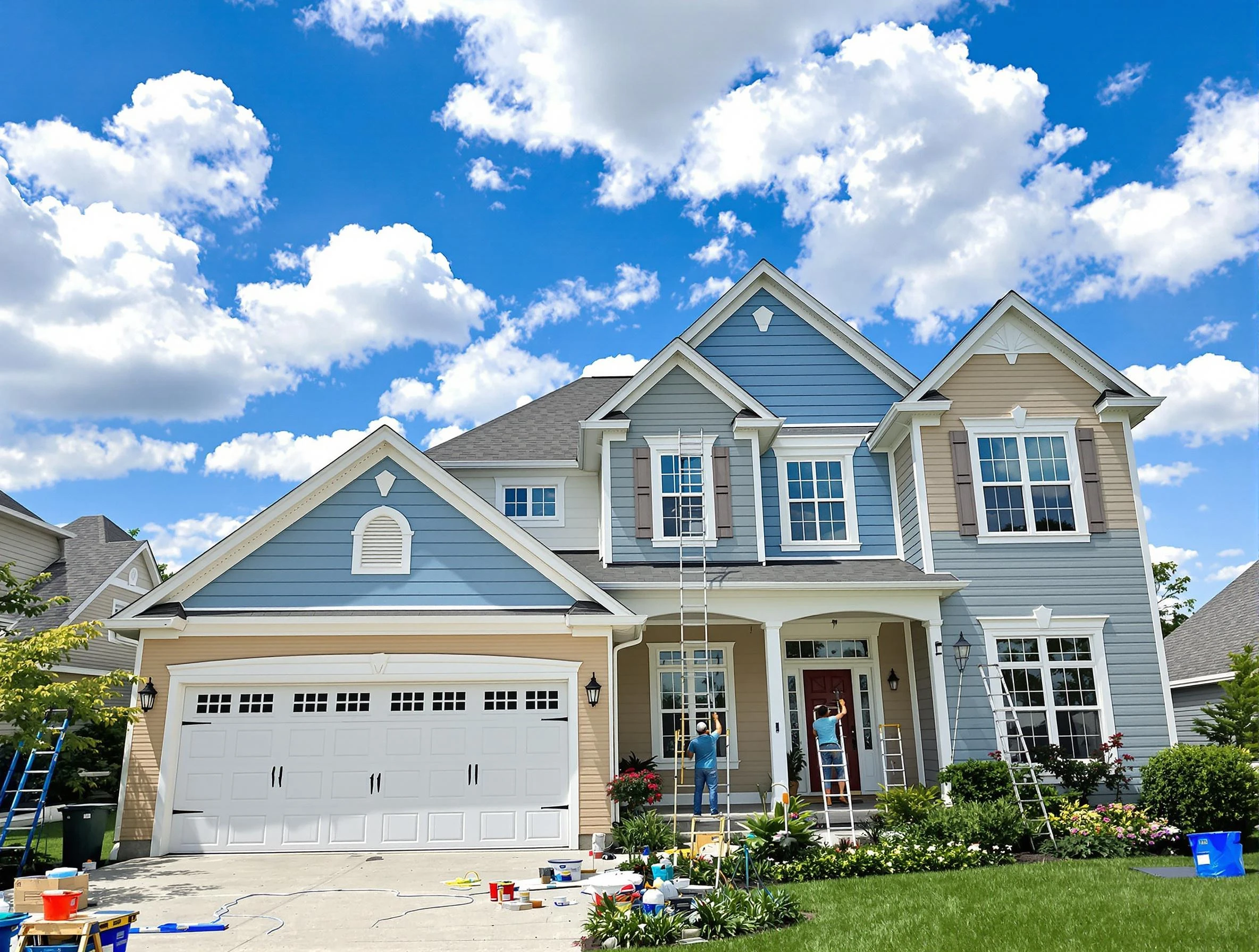 Professional house painting by Sun City House Painters experts in Sun City, AZ